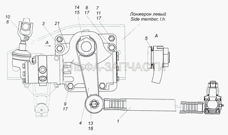 4308-3400012-30 Установка рулевого механизма  